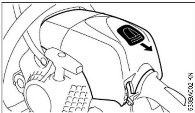 STIHL MS 211 - Démontage du capot - 1