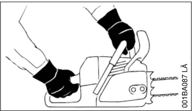 STIHL MS 211 - Wahrend der Arbeit - 1