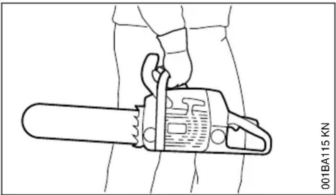 STIHL MS 211 - Transport - 1