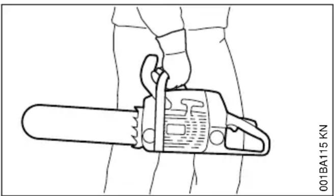 STIHL MS 211 - Vervoer - 1