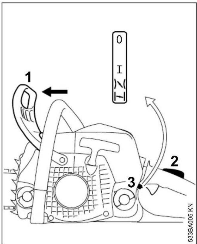 STIHL MS 211 - Avertissement - 2