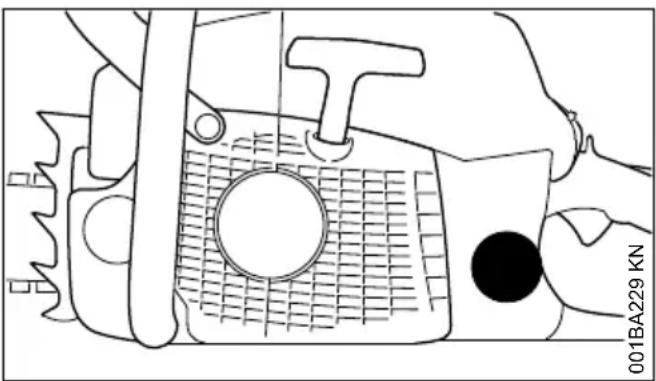 STIHL MS 211 - Apparaat voorbereiden - 1