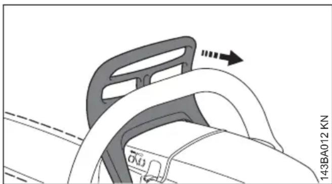 STIHL MS 211 - Freno catena - 3