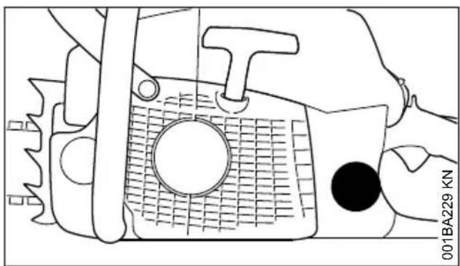 STIHL MS 211 - Preparazione dell'apparecchia-tura - 1