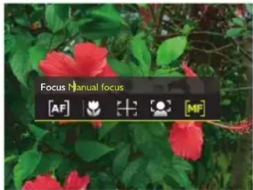 BENQ G1 - Utilisation du Focus manuel - 2