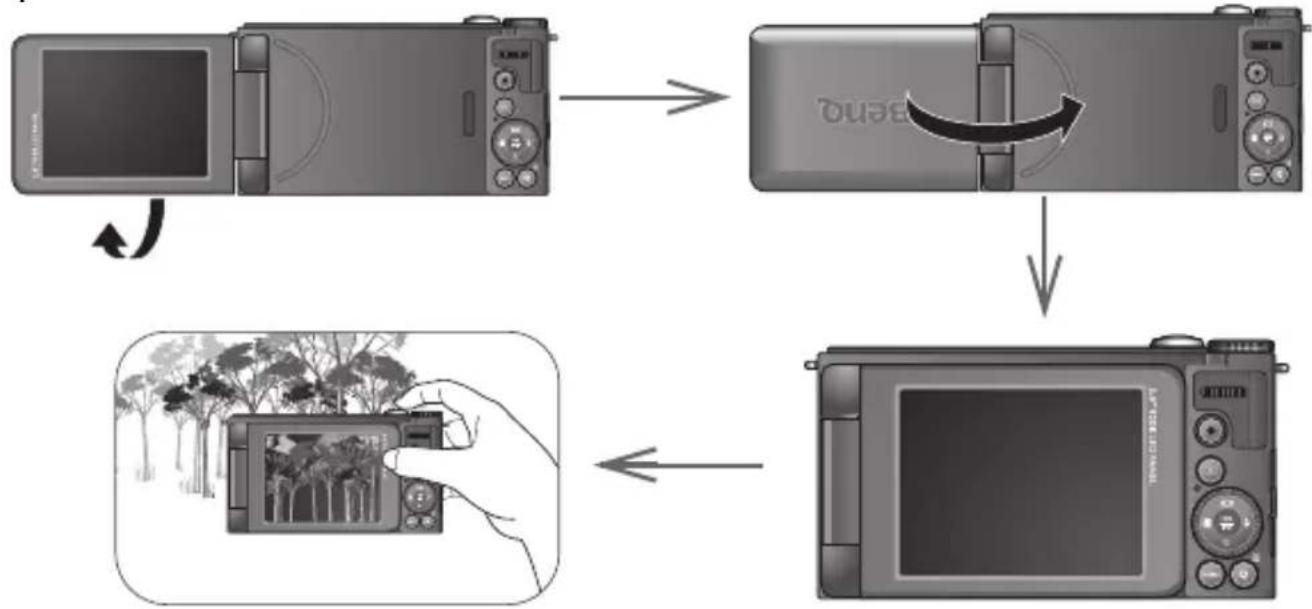 BENQ G1 - Utilisation de l'écran LCD - 4