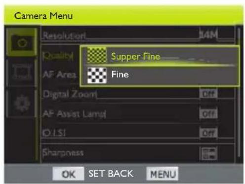BENQ G1 - Naviguer dans les menus - 3