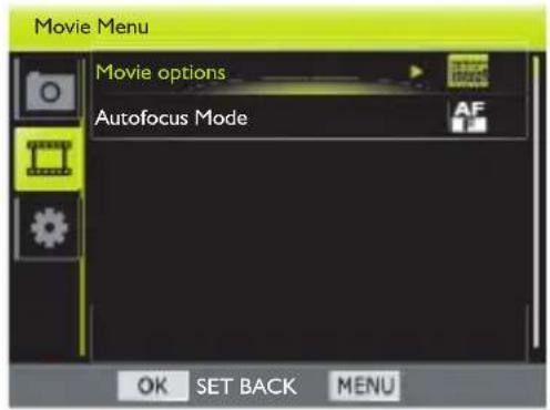 BENQ G1 - Utilisation du menu Film - 6
