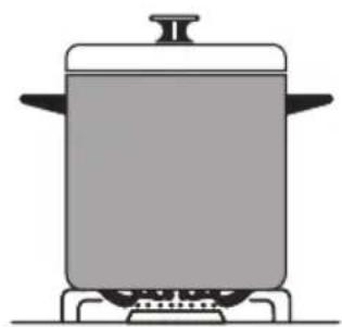 TECHWOOD TK55SOFAN - Utilisation des brûleurs du plan de cuisson - 4