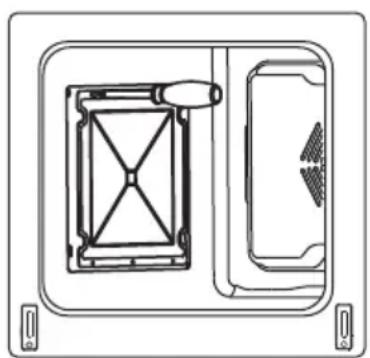 TECHWOOD CV55TECH - Pour enlever le panneau catalyse - 1
