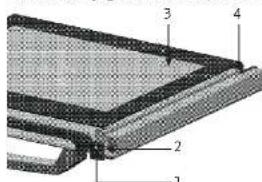 LISTO CG5050 L1b - DÉMONTAGE DE LA VITRE - 1