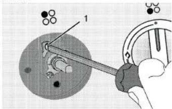LISTO CG5050 L1b - Réglage du débit des brûleurs de la table de cuisson: - 1