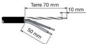 ESSENTIELB ECG 603i - Procedure de raccordement (en cas de remplacement du cordon) - 3