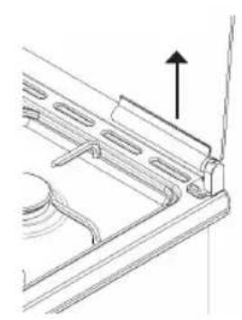 ESSENTIELB ECG 602i - 2) Retrait du couvercle en verre - 2