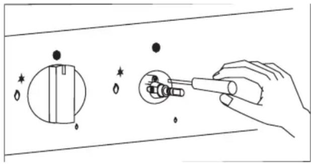 ESSENTIELB ECG 602i - 7) Réglage du ralenti - 1