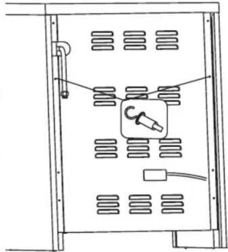 ESSENTIELB ECG 602i - 8) Dispositif anti-basculement de la cusinière - 2