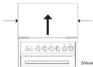 ESSENTIELB ECG 501b - Retrait du couvercle en verre - 1