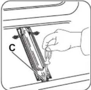 FAURE FCG51001WA - Remplacement de l'injecteur du four - 2