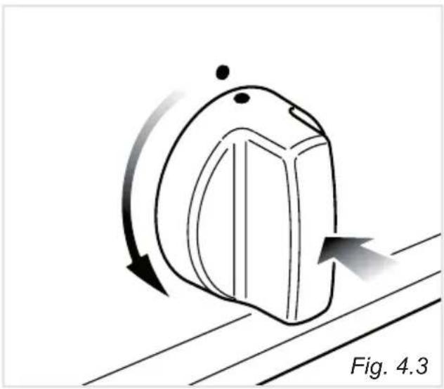 DELONGHI PGVX 965 GHI - ALLUMAGE DU BRULEUR DU FOUR - 1