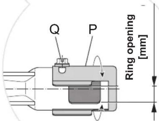 DELONGHI PGVX 965 GHI - REGULATION OF AIR SUPPLY TO OVEN GRILL BURNER - 1