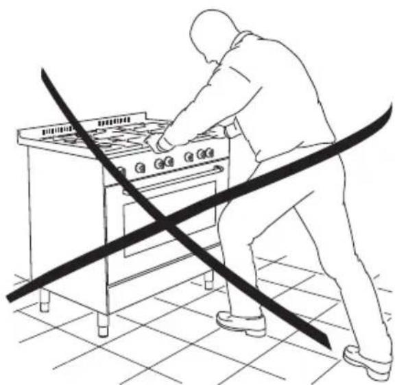 DELONGHI PGVX 965 GHI - WARNING - 2