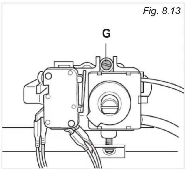 DELONGHI PGVX 965 GHI - ADJUSTMENT OF THE OVEN BURNER MINIMUM - 1