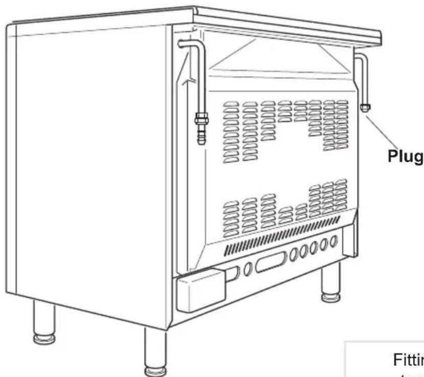 DELONGHI PGVX 965 GHI - CONNECTING THE APPLIANCE TO THE GAS SUPPLY - 1