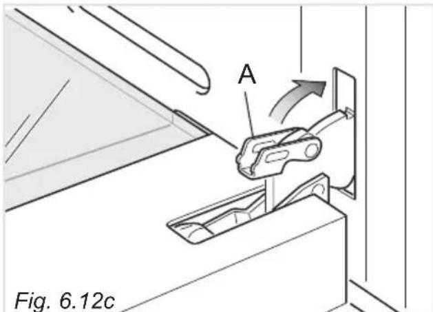 DELONGHI PGVX 965 GHI - REMONTAGE DE LA PORTE DU FOUR - 2