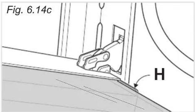 DELONGHI PGVX 965 GHI - AFTER CLEANING, REPLACE THE INNER GLASS PANE - 4