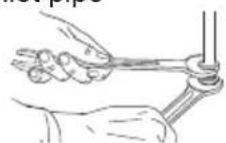 DELONGHI PEMX 965 A - CONNECTING THE APPLIANCE TO THE GAS SUPPLY - 3