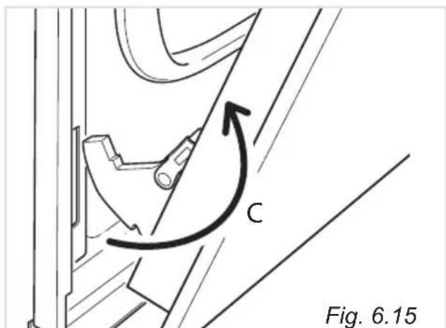 DELONGHI PEMX 965 A - REMOVING THE OVEN DOOR - 1