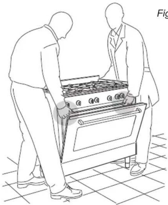 DELONGHI PEMX 965 A - MOVING THE COOKER - 1