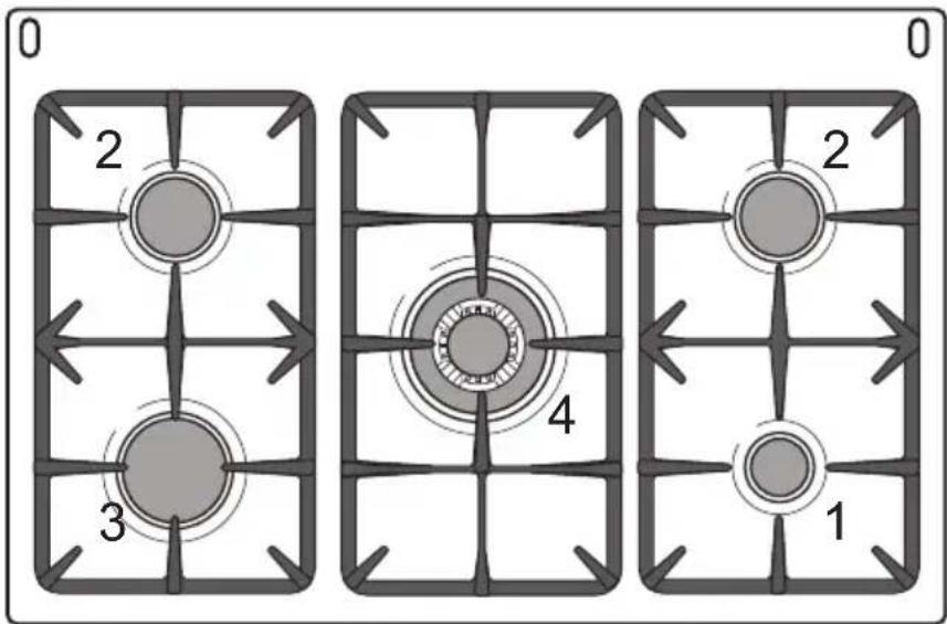 DELONGHI PEMX 965 A - COOKING HOB - 1