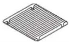 VALBERG VALCV503CCBVT - Grille pour plateau moyenne épaisseur - 1