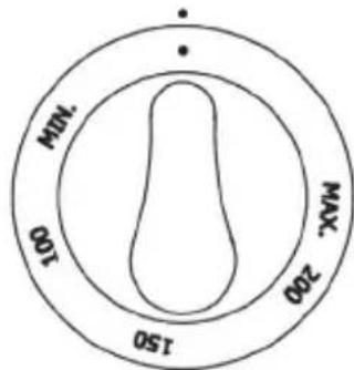 CONTINENTAL EDISON CECVMC5060B - Manette Thermostat - 1