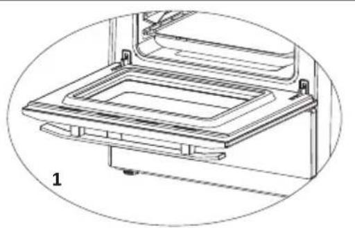 CONTINENTAL EDISON CECGW6060 - Extracción de la puerta del horno - 1