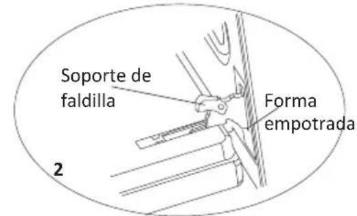 CONTINENTAL EDISON CECGW6060 - Extracción de la puerta del horno - 2