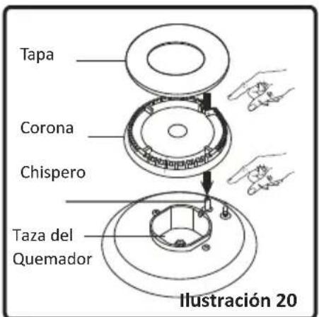 CONTINENTAL EDISON CECGW6060 - Control de los Quemadores de la Encimera - 5