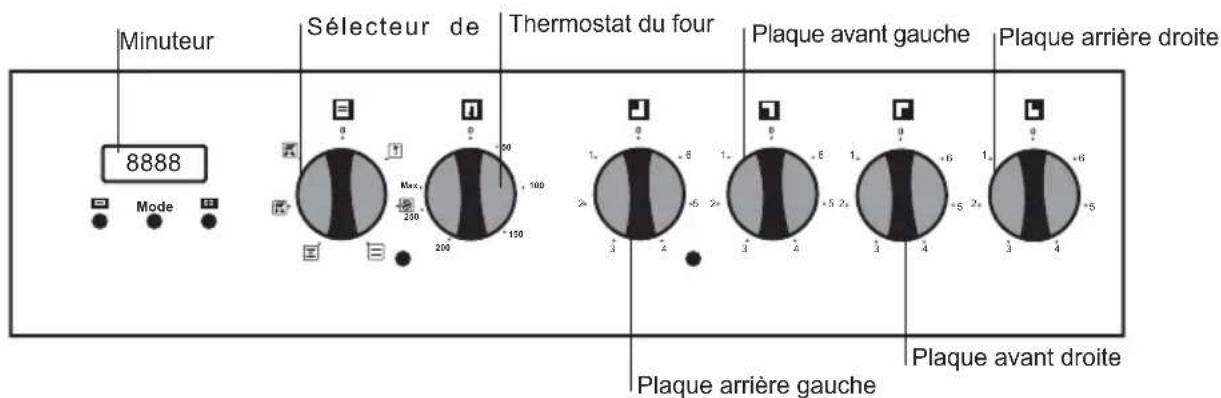 WALTHAM WTFSC V66 MFI - Panneau de commandes - 1