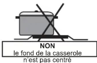 WALTHAM WTFSC M6631 MI3 - Lorsque vous utilisez la plaque électrique - 4