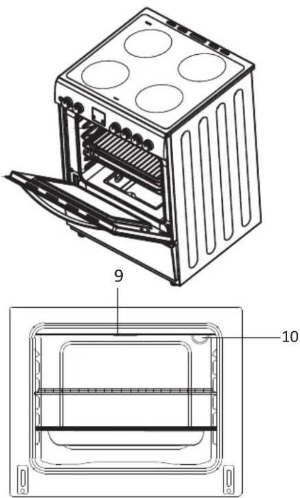 WALTHAM WTCV 55 B - Listedespartiedela cuisineire: - 1