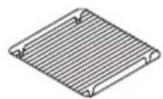 WALTHAM WTCV 55 B - Grille pour plateau moyenne épaisseur - 1