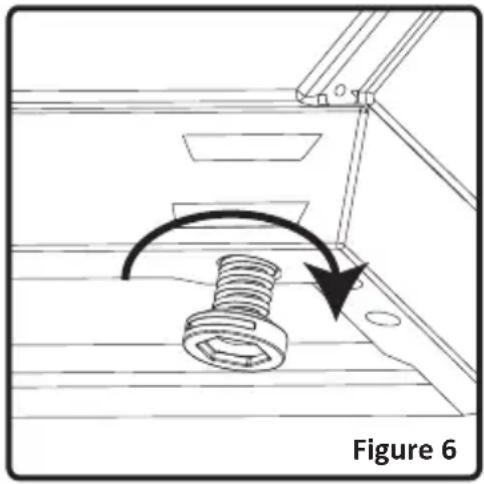 HIGH ONE HCG 50 VT1 - Réglage des pieds - 1