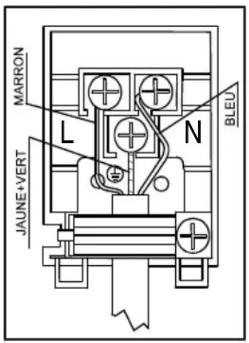 BLUESKY BCG 606X - Instructions de branchement: - 1