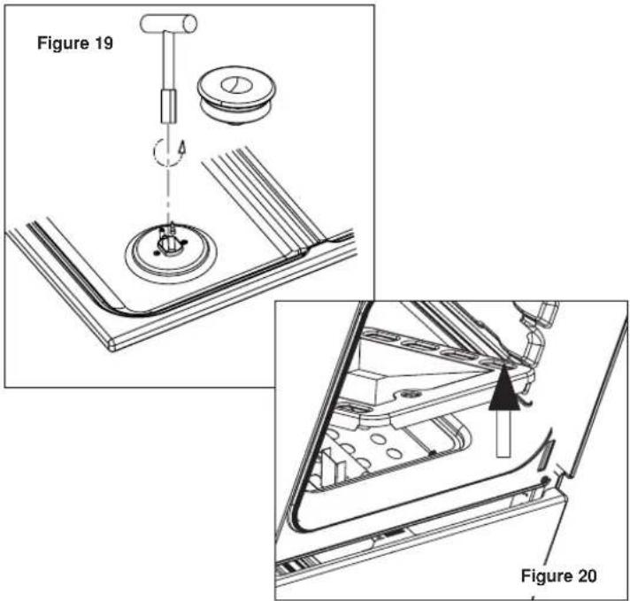 BLUESKY BCG 602 - 1.) Remplacement des injecteurs des becs du plan de cuisson - 1