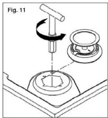 BLUESKY BCG 601 - Remplacement des injecteurs de la table de cuisson - 1