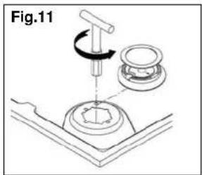 BLUESKY BCG 350 - Remplacement des injecteurs de la table de cuisson - 1