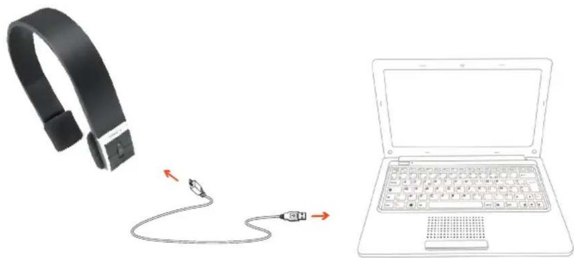 LISTO BT163 - CHARGER LA BATTERIE DU CASQUE - 1