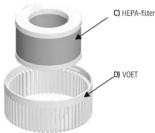 Sonnenkönig Office Boston - Schematische weergave van de onderdelen - 2