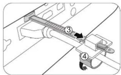 BENQ LK970 - Using the cable tie set - 4